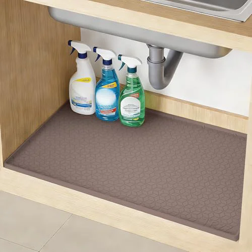 Carefully Designed Waterproof Under Sink Mat Soft