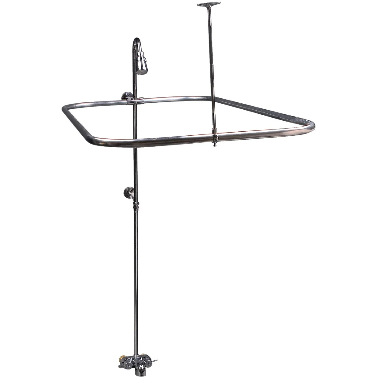 Sustainable Sioux Chief 24 In. x 42 In. Chrome Brass Chrom Shower Kit Practical