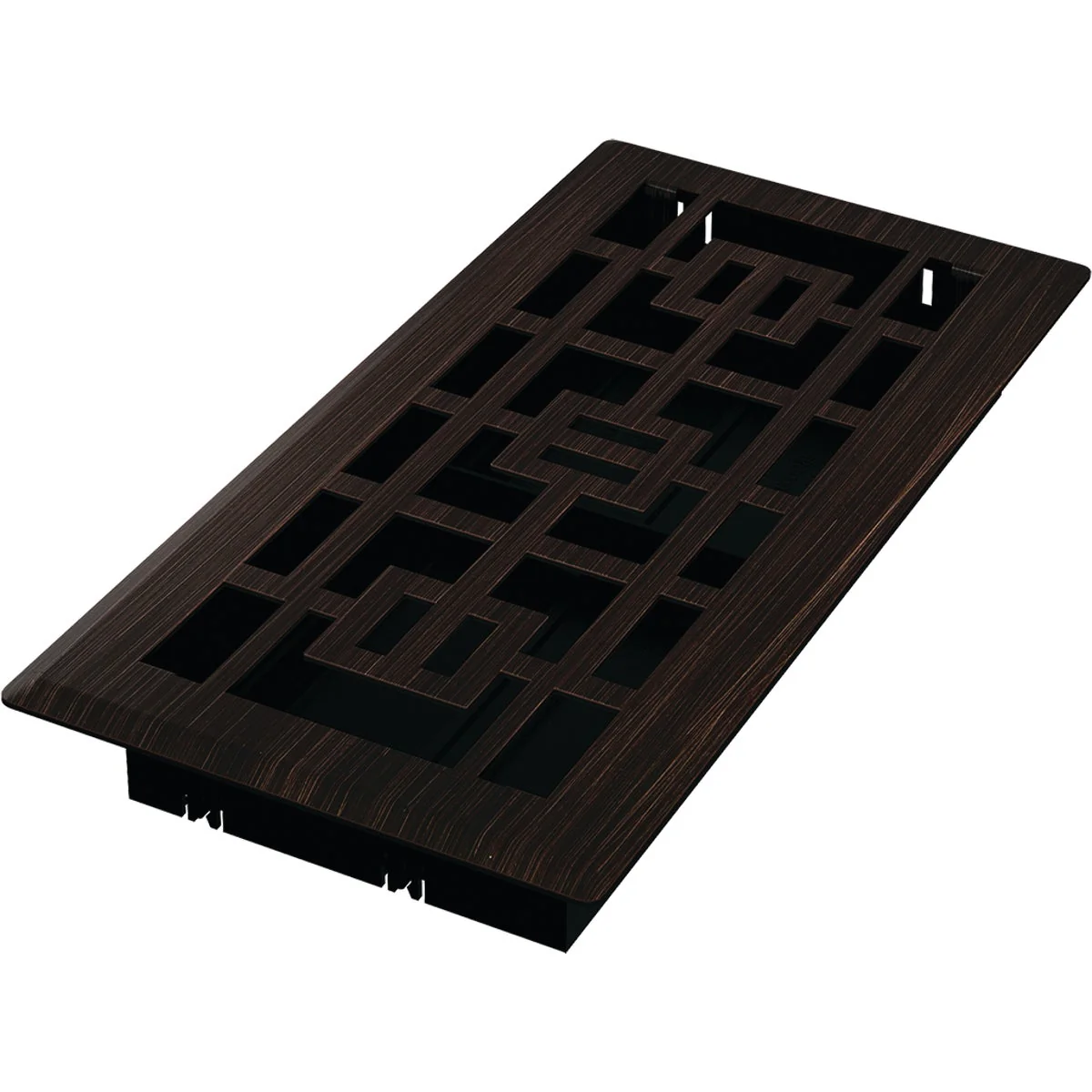 Reliable Imperial Tokyo 4 In. x 10 In. Oil-Rubbed Bronze Steel Floor Register High-End