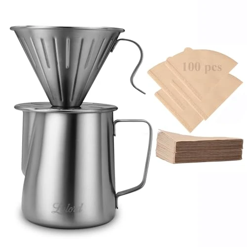 Long-Lasting Pour Over Coffee Maker Lightweight