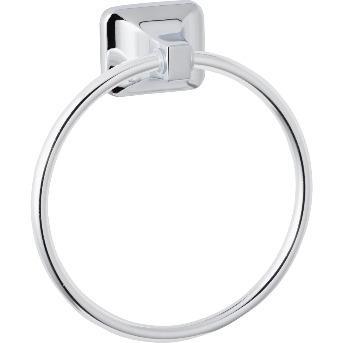 Fashionable Home Impressions Vista Polished Chrome Towel Ring Healthy