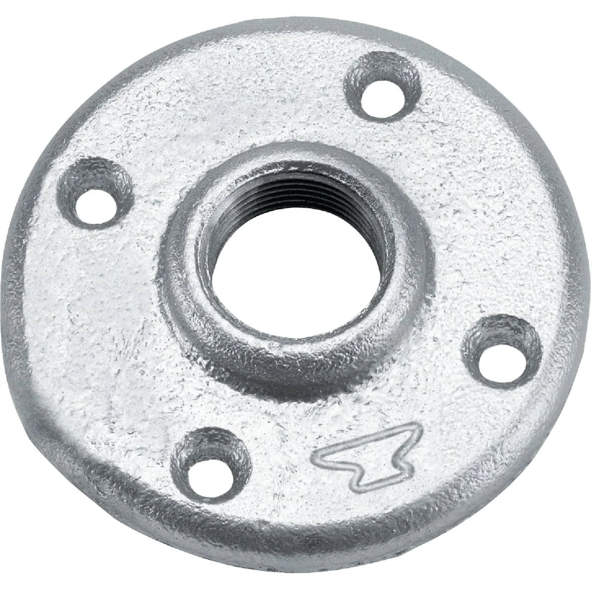 Sophisticated Anvil 1 In. Malleable Iron Galvanized Floor Flange Classic