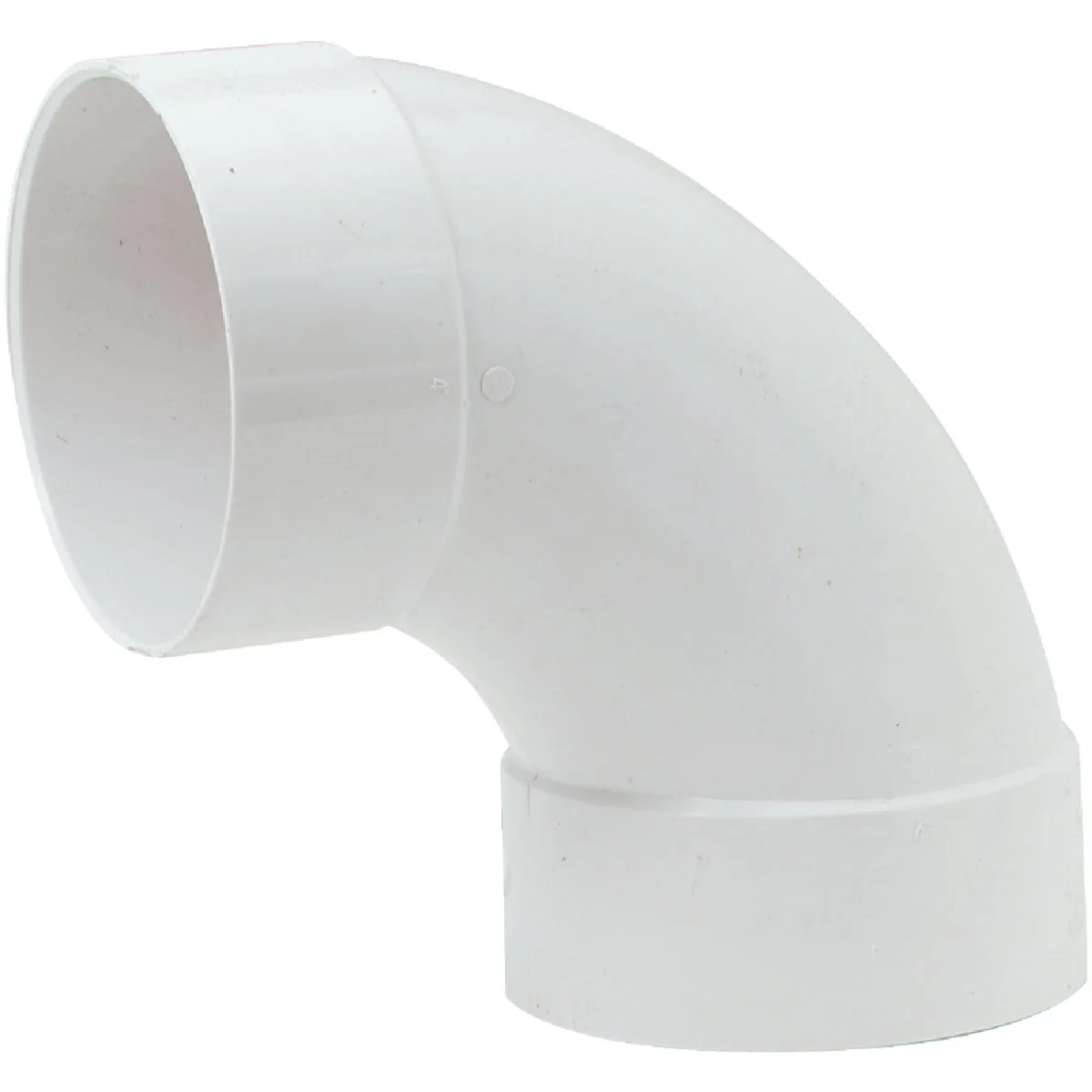 Effective IPEX Canplas 4 In. SDR 35 90 Deg. PVC Sewer and Drain Sanitary Elbow 1 4 Bend Original