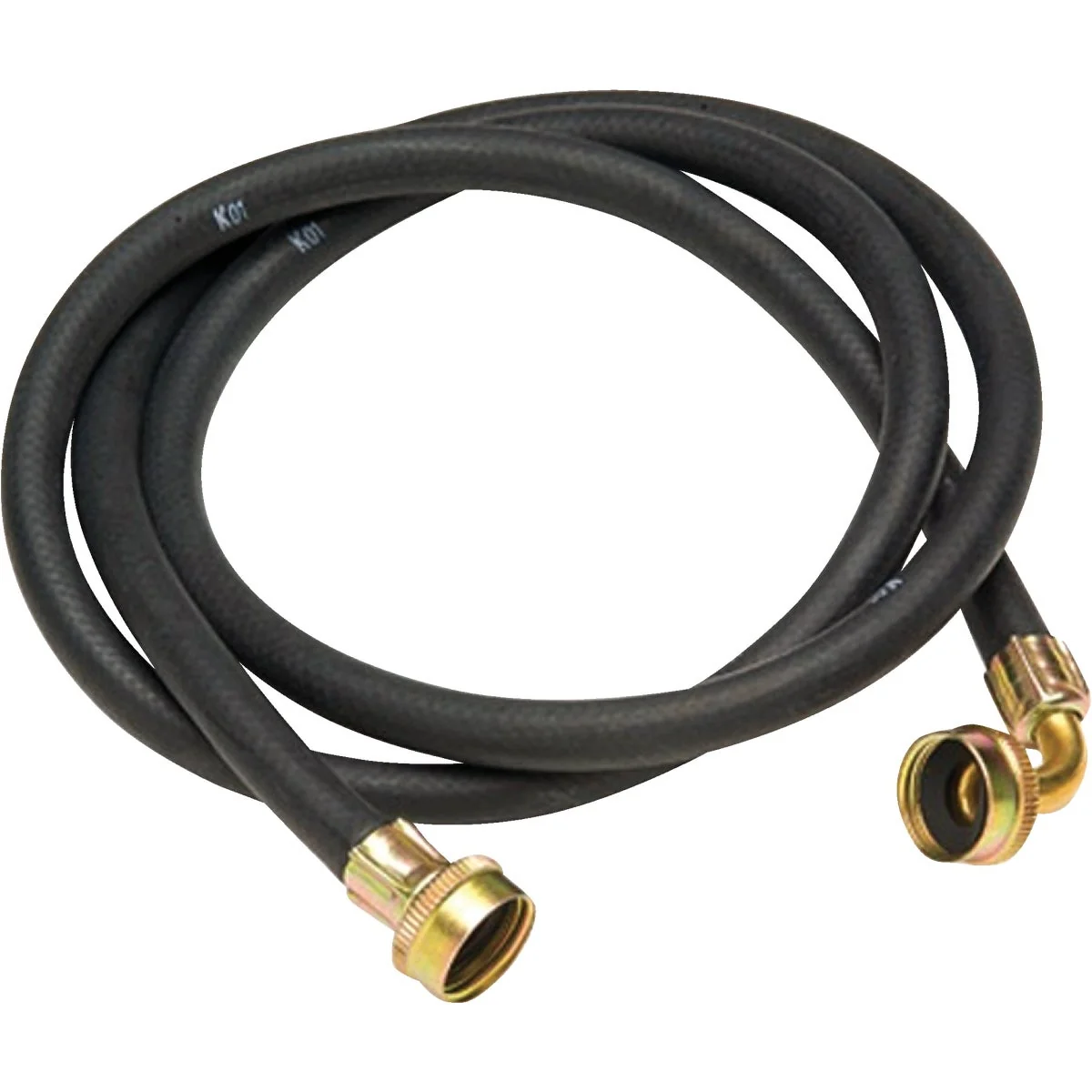 Lightweight Do it 3 4 In. FGH X 6 Ft. Reinforced EPDM Rubber Washing Machine Hose Premium