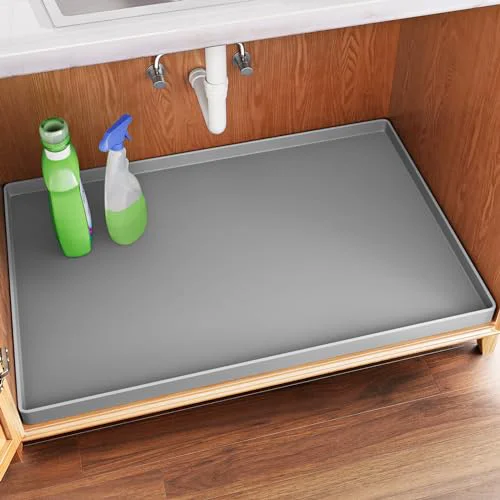 Eco-Friendly Waterproof Under Sink Mat 748 sq inches Proven