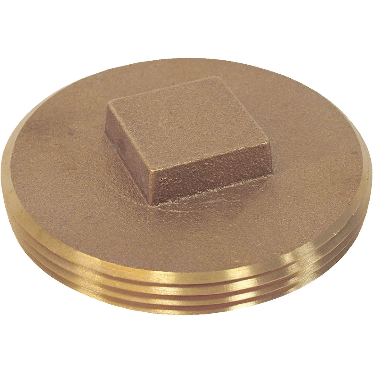 High-Quality Jones Stephens 4 In. Brass Cleanout Drain Plug Durable
