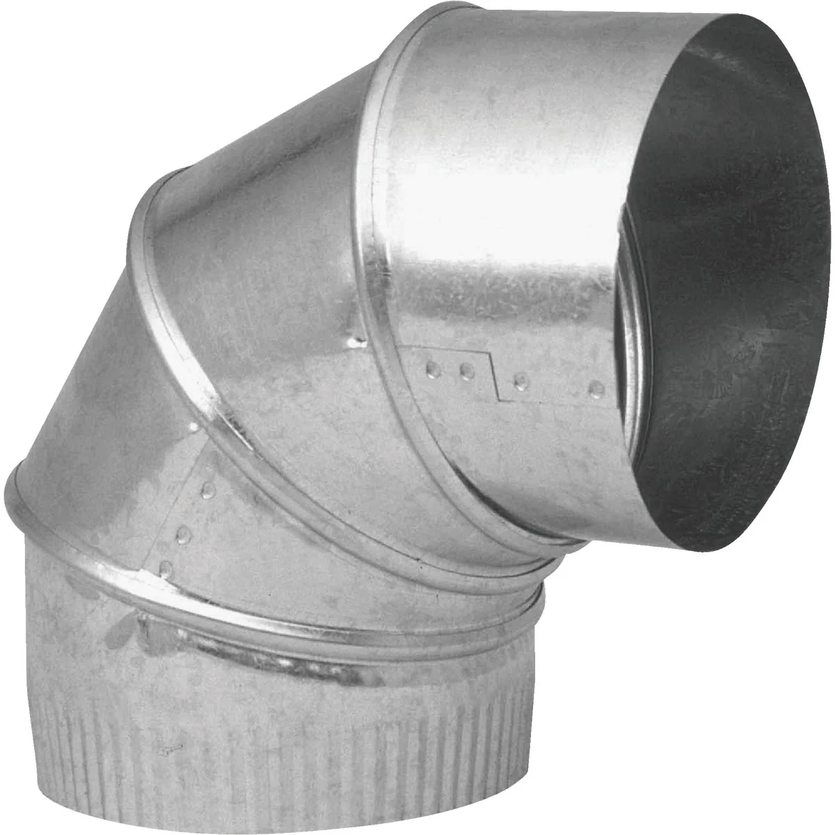 Certified Imperial 26 Ga. 5 In. Galvanized Adjustable Elbow Innovative
