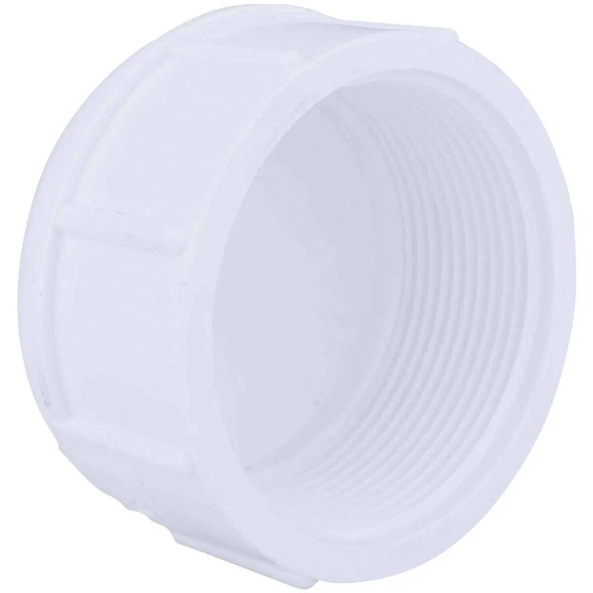 Lightweight Charlotte Pipe 2 In. FIP Schedule 40 Threaded PVC Cap Advanced