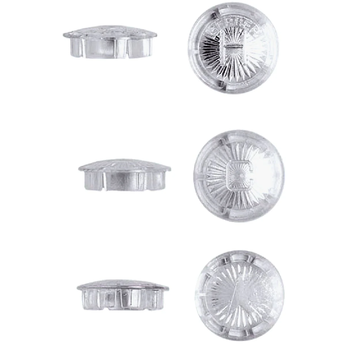 Premium Material Danco Hot Cold Diverter Clear Acrylic Handle Button Luxury