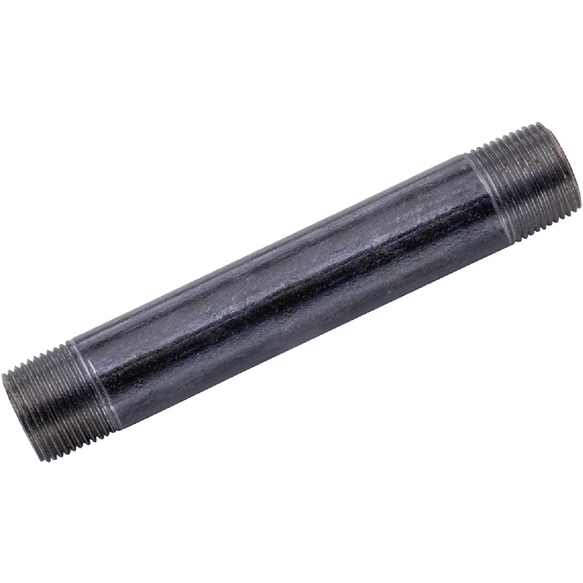 Modern Anvil 2 In. x 12 In. Schedule 40 Steel Black Iron Nipple Next-Generation