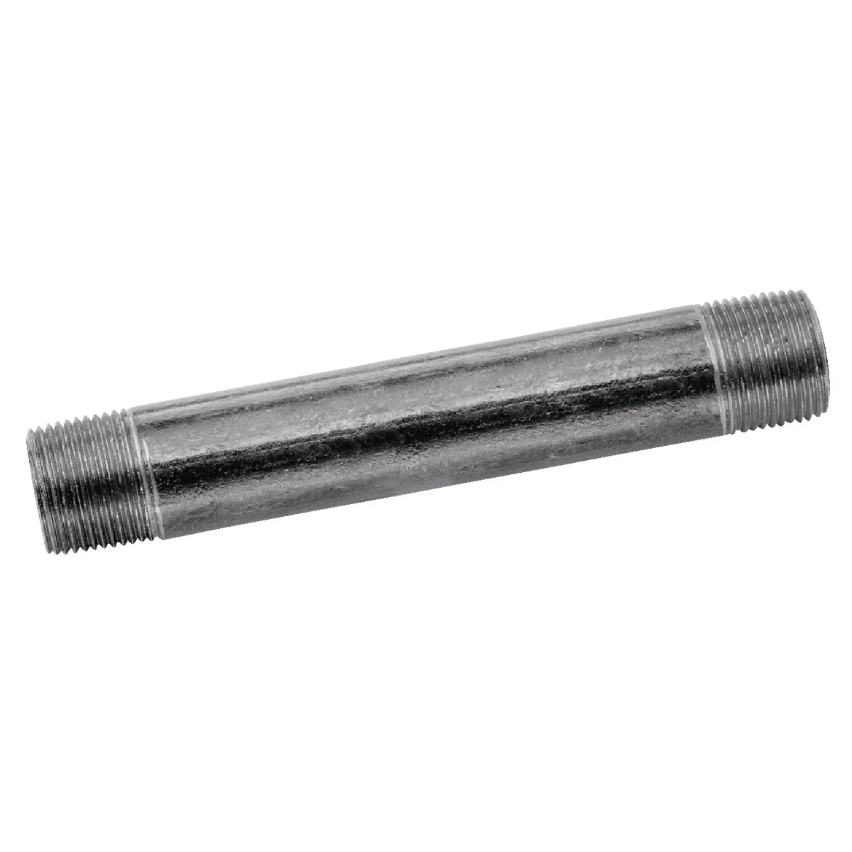 Authentic Anvil 1 2 In. x 8 In. Schedule 40 Steel Black Iron Nipple Pure