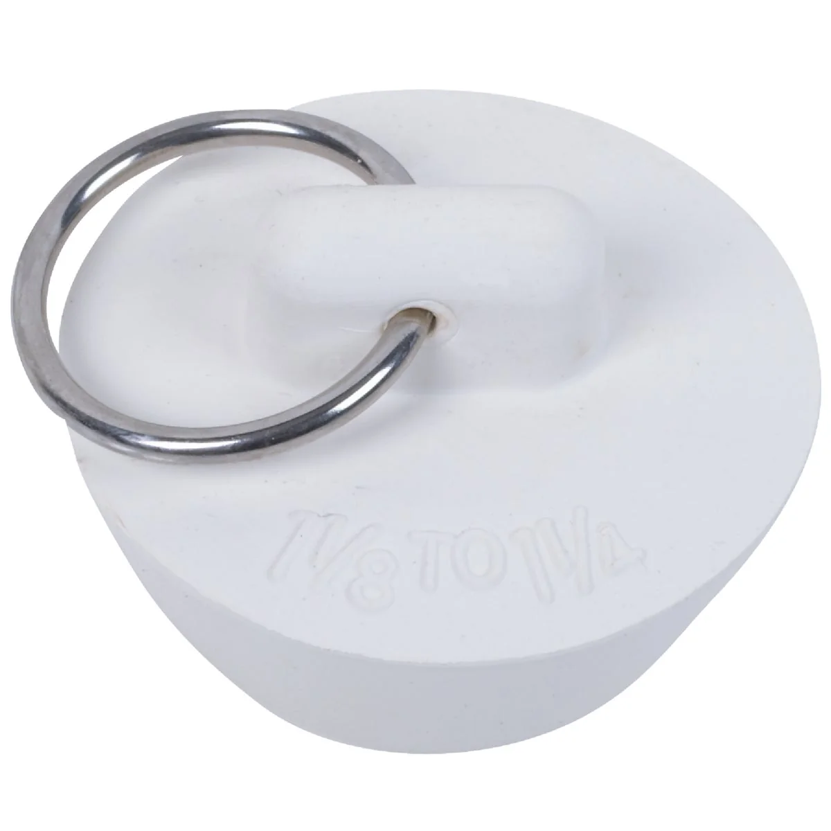Comfortable Do it Duo-Fit 1-1 8 In. to 1-1 4 In. White Sink Rubber Drain Stopper Sustainable