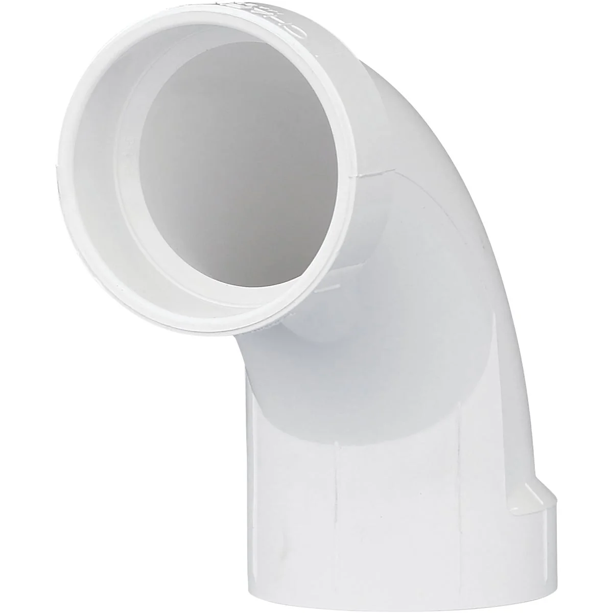 Professional Charlotte Pipe 2 In. Schedule 40 90 Deg. Long Sweep DWV PVC Elbow 1 4 Bend Verified