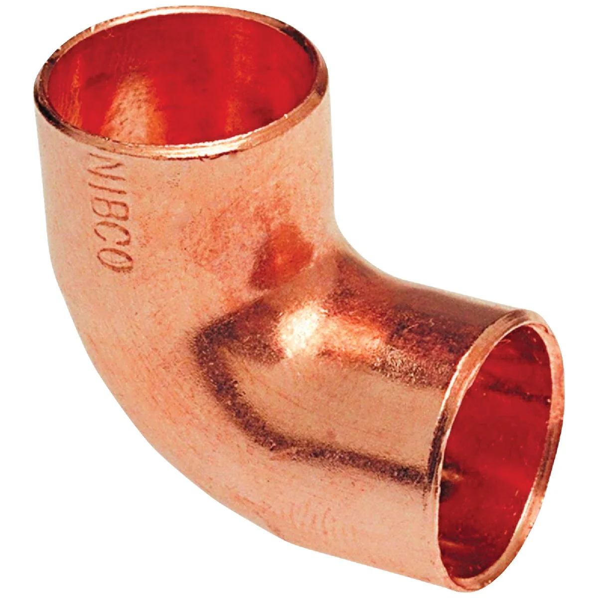 Consistent NIBCO 1-1 2 In. CxC 90 Deg. Close Ruff Copper Elbow 1 4 Bend Premium Material