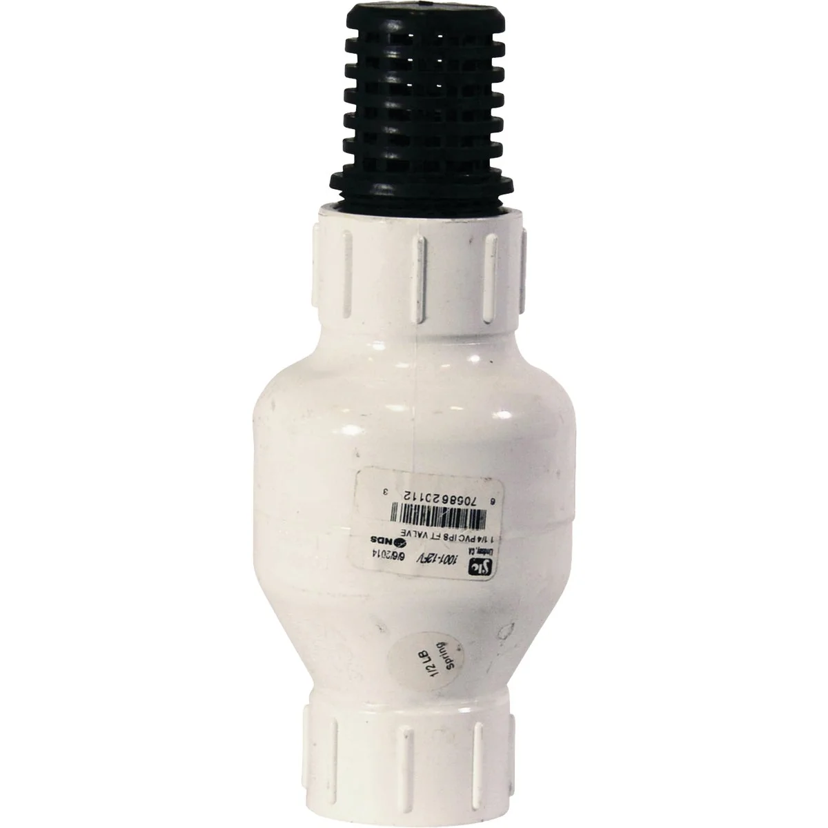Detailed NDS KBI 1-1 4 In. PVC Spring Check Valve-Foot Valve Enhanced