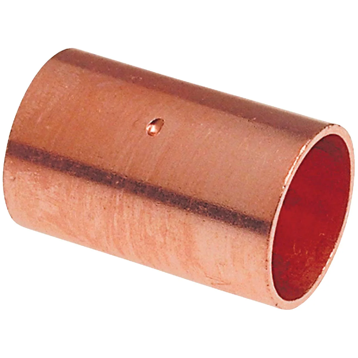 Original NIBCO 1-1 4 In. x 1-1 4 In. Copper Coupling with Stop Eco-Friendly