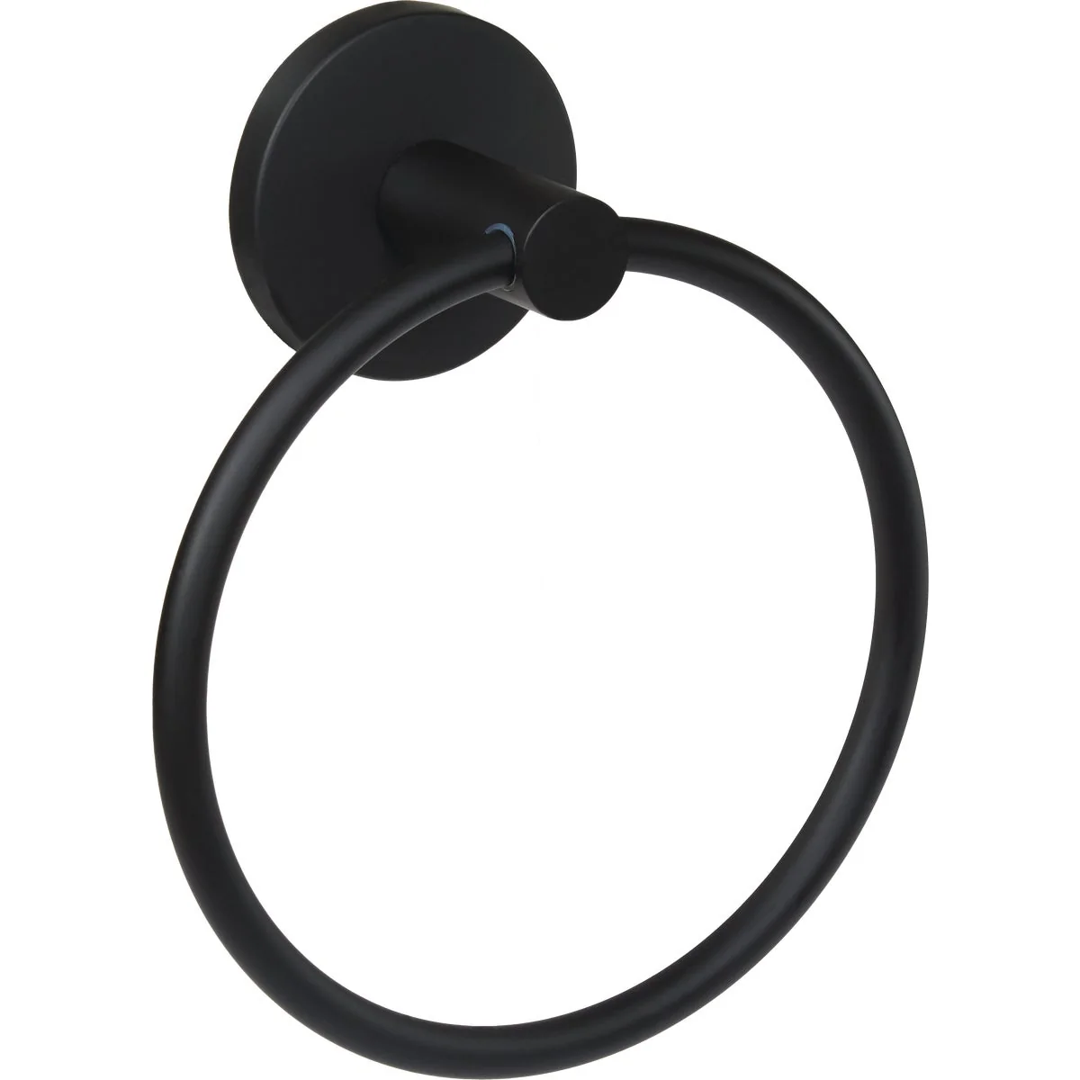 Efficient Home Impressions Noir Matte Black Towel Ring Official