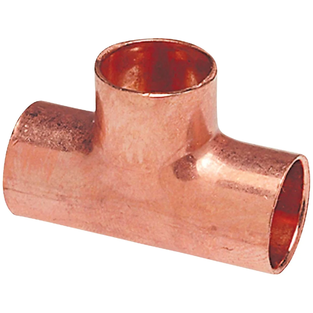 Environmentally Friendly NIBCO 1 2 In. x 3 8 In. Reducing Copper Tee High-Grade