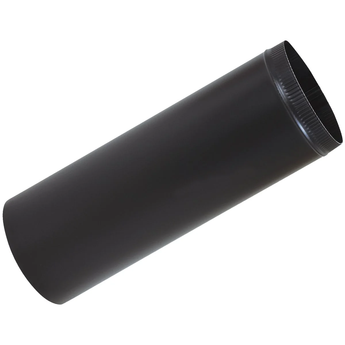 Practical Imperial Snaplock 8 In. x 24 In. 1200 F Black Stove Pipe Innovative