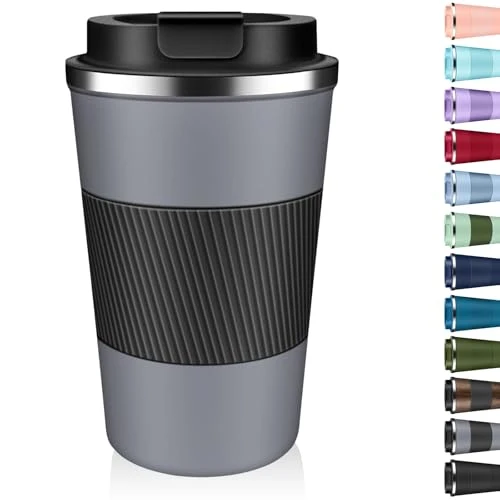 Recyclable Insulated Coffee Tumbler 17 oz Durable