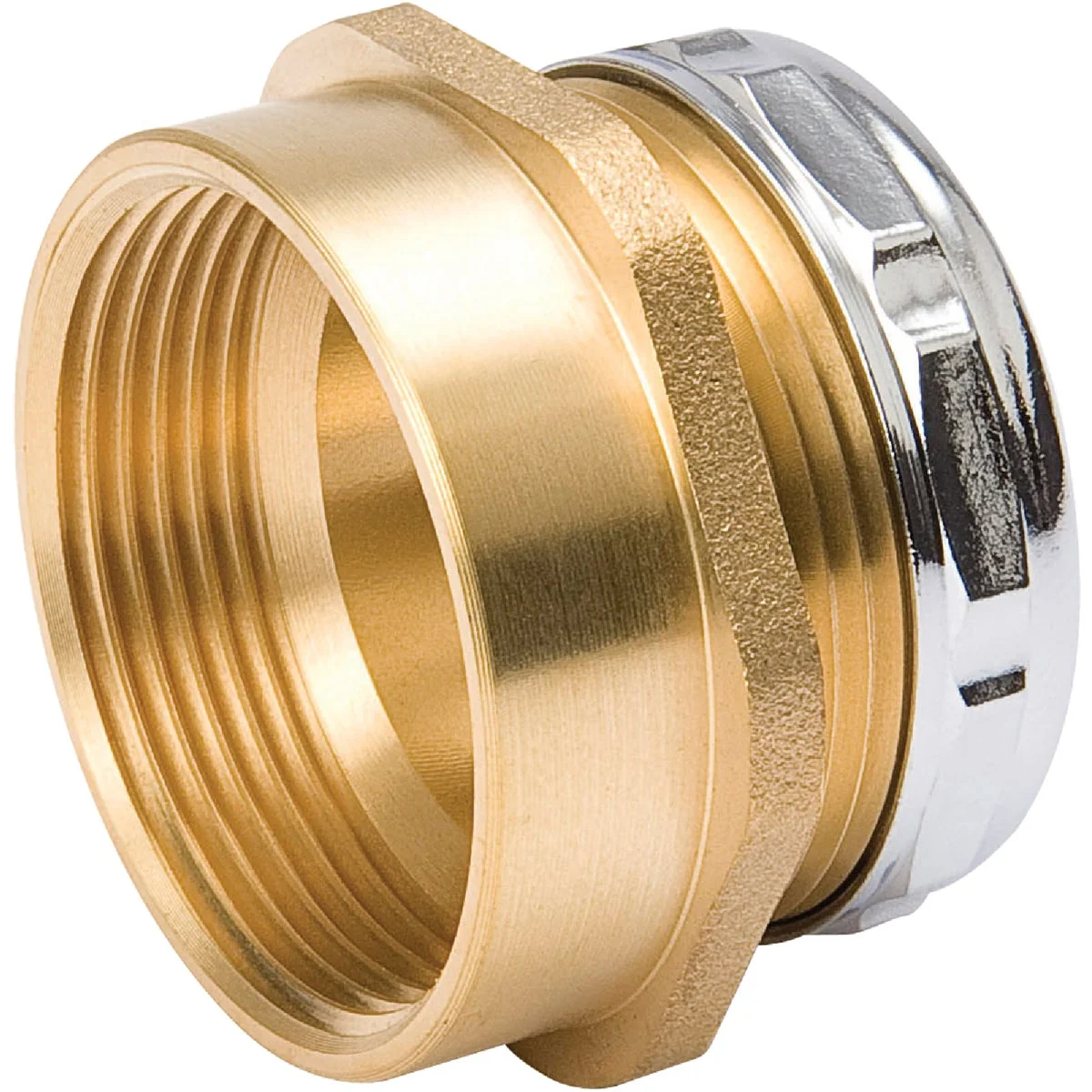 Authentic B K 1-1 4 In. x 1-1 2 In. Brass Waste Adapter Classic
