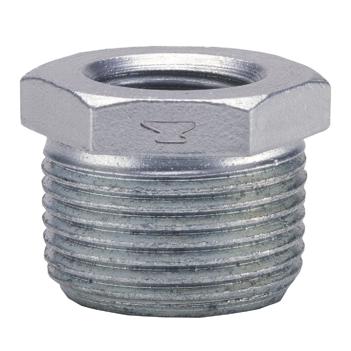 Reusable Anvil 2 In. x 1-1 4 In. Hex Galvanized Bushing Artisan
