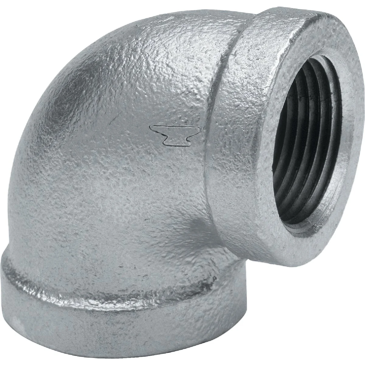 Environmentally Friendly Anvil 1 2 In. 90 Deg. Galvanized Elbow 1 4 Bend Refined