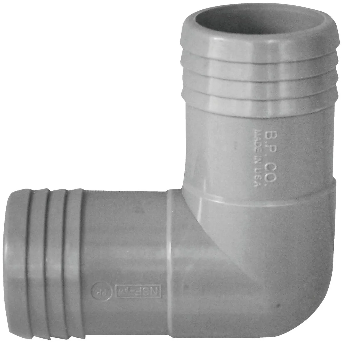 Official Boshart 1-1 2 In. 90 Deg. Polypropylene Insert Elbow 1 4 Bend Artisan