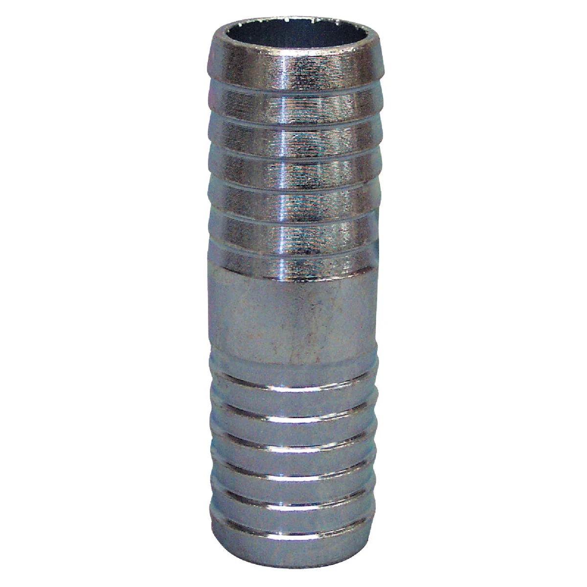 Pure Merrill 1 2 In. x 1 2 In. Barb Insert Galvanized Coupling Crafted