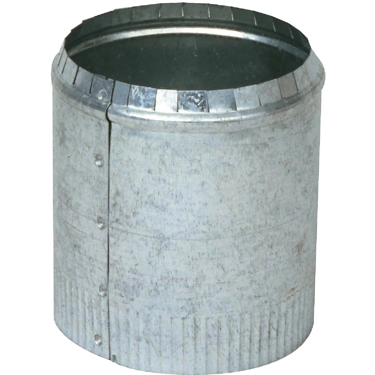 Certified Imperial 8 In. 28 Ga. Galvanized Round Collar High-Grade