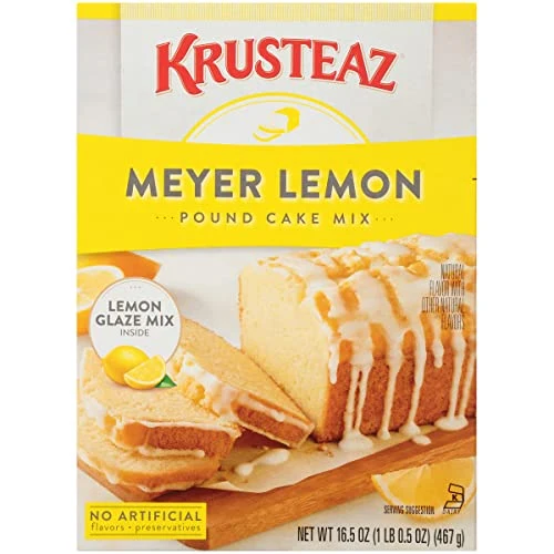 Superior Meyer Lemon Pound Cake Mix with Lemon Glaze 16.05 Ounce Effective