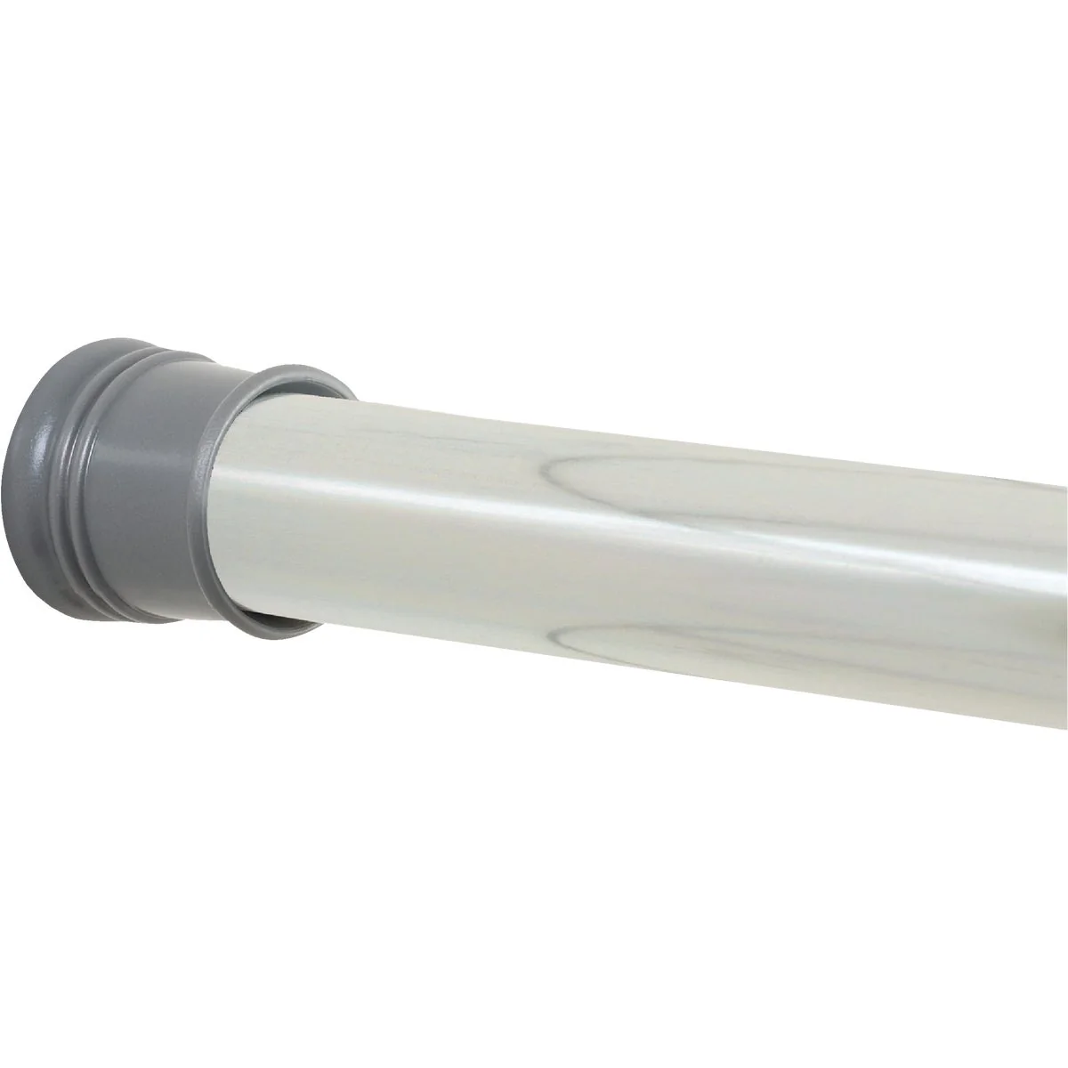 Sustainable Zenith Zenna Home Straight 24 In. To 40 In. Adjustable Tension Shower Rod in Chrome Excellent