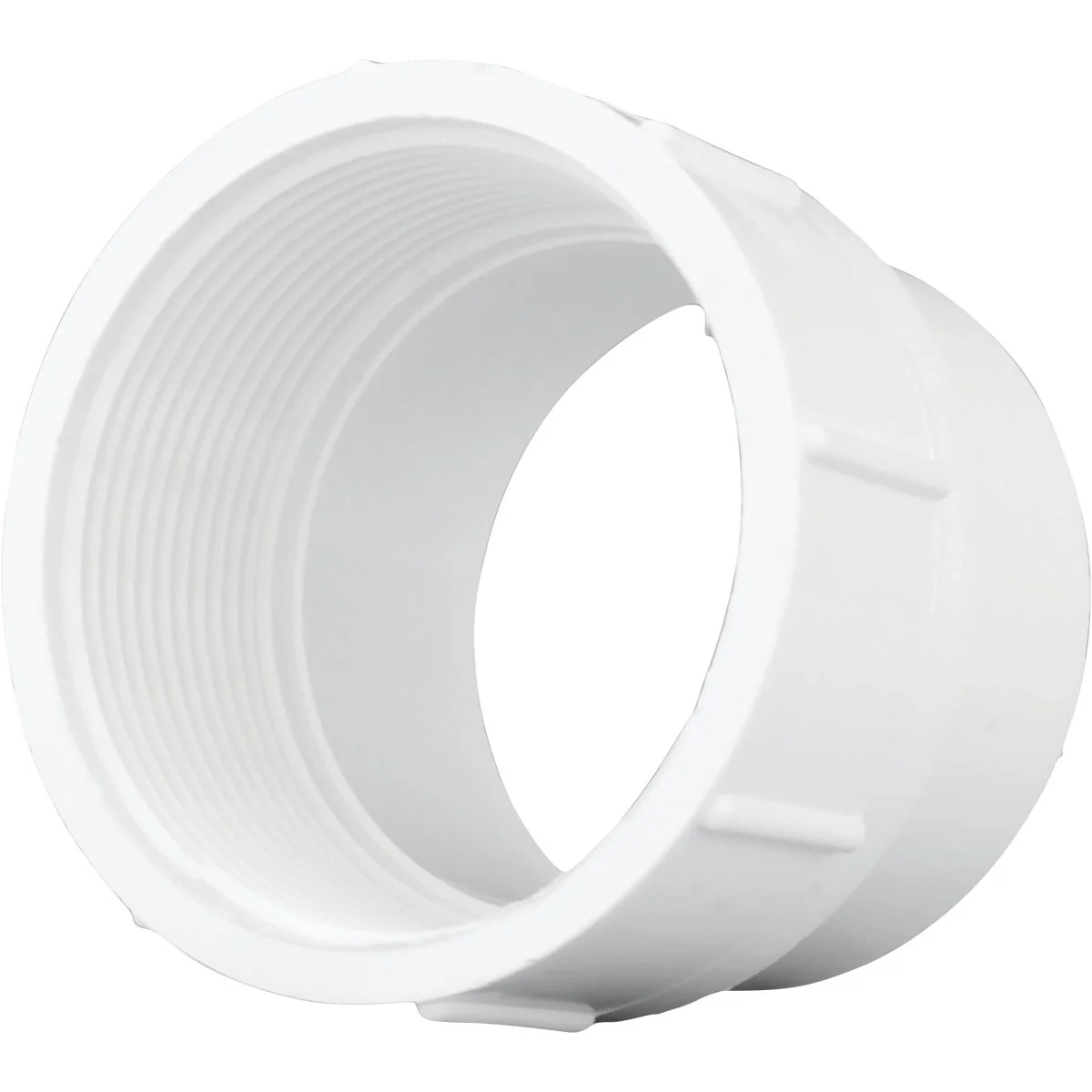Contemporary Charlotte Pipe 3 In. SPG x 3 In. FIP Schedule 40 DWV PVC Cleanout User-Friendly