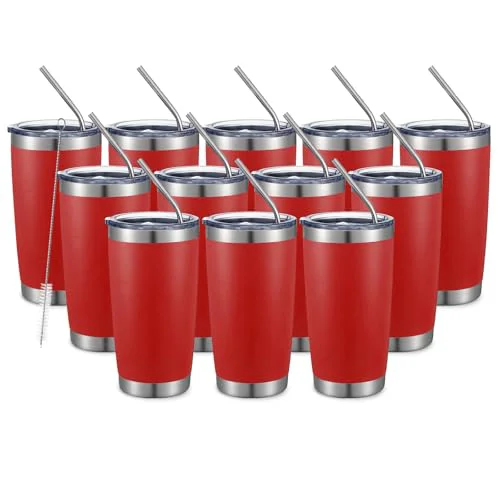 Selected 20oz Double Wall Vacuum Insulated Travel Mug 12 Count Breathable