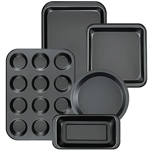 Sophisticated Kitchen 5 Piece Nonstick Bakeware Set Prestigious