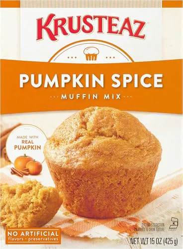 World-Class Pumpkin Spice Muffin Mix 15 Ounce 90 Ounce Genuine