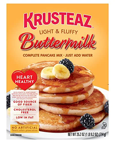 Safe Heart Healthy Buttermilk Pancake Mix 50.4 Ounce Green