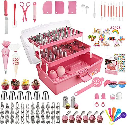 Smooth Cake Decorating Supplies Tools Kit Prestigious