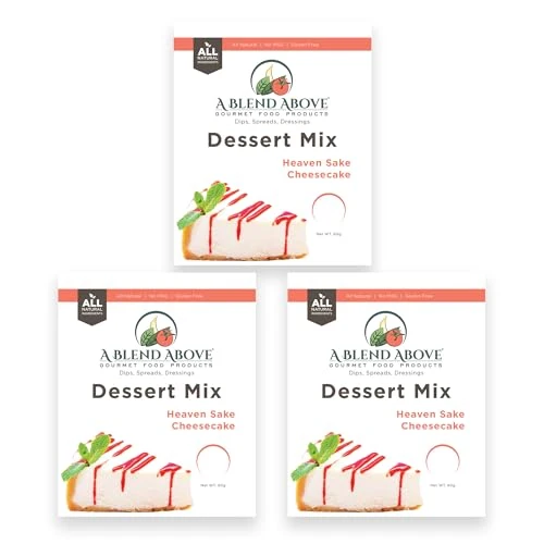 Prestigious A Blend Above Heaven Sake Cheesecake Mix 3 Count Advanced
