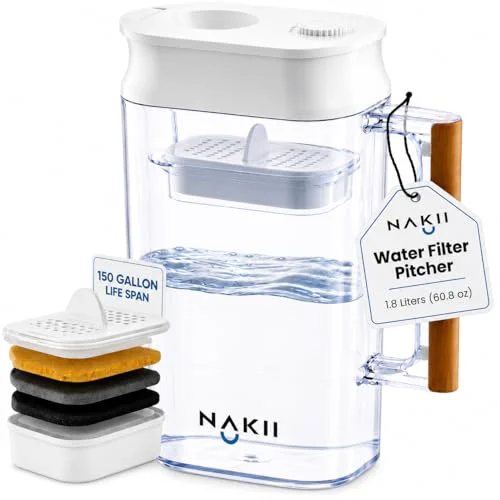 Top-Quality Water Filter Pitcher 1.8L Safe