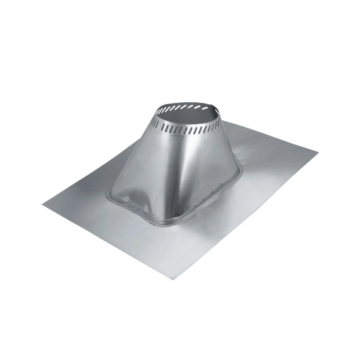 Smart SELKIRK 6 In. Aluminum Adjustable Roof Pipe Flashing 2 12 to 6 12 Roof Pitch Outstanding