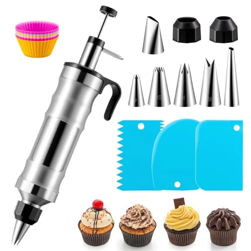 Responsible Dessert Decorating Syringe Set Functional