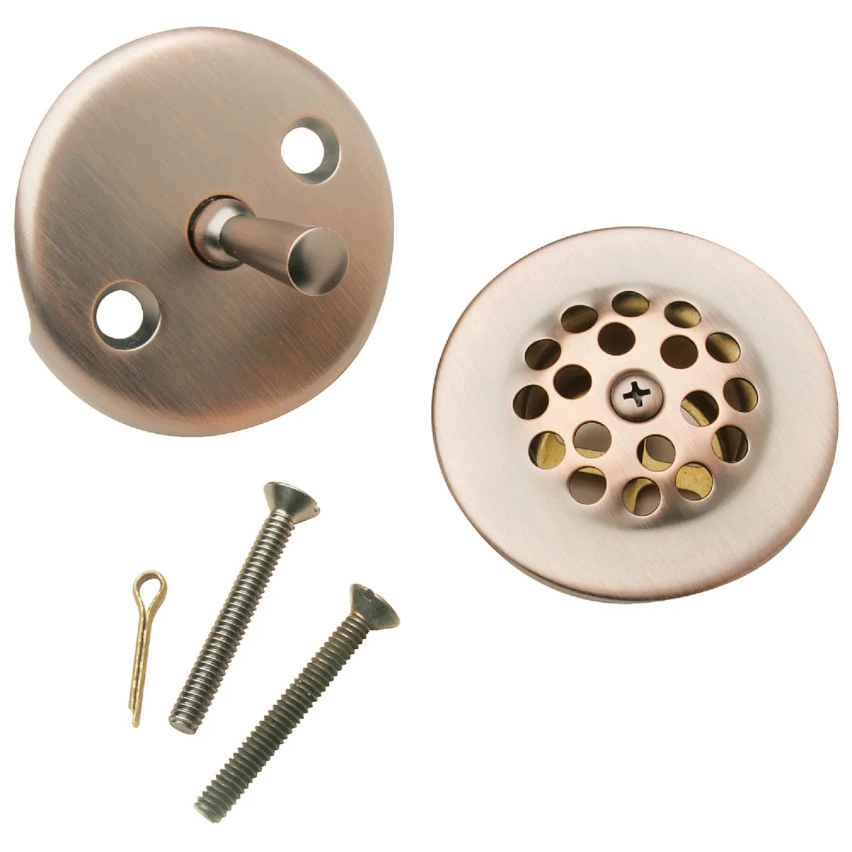 World-Class Do it Venetian Bronze Trip Lever Bath Drain Trim Kit Healthy