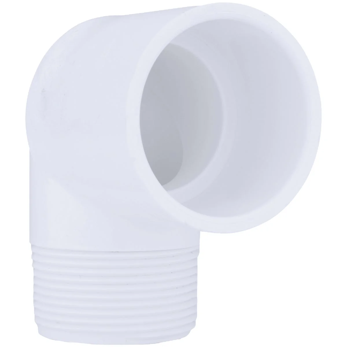 Natural Charlotte Pipe 1-1 2 In. Slip x Male Schedule 40 90 Deg. Street PVC Elbow 1 4 Bend Reliable