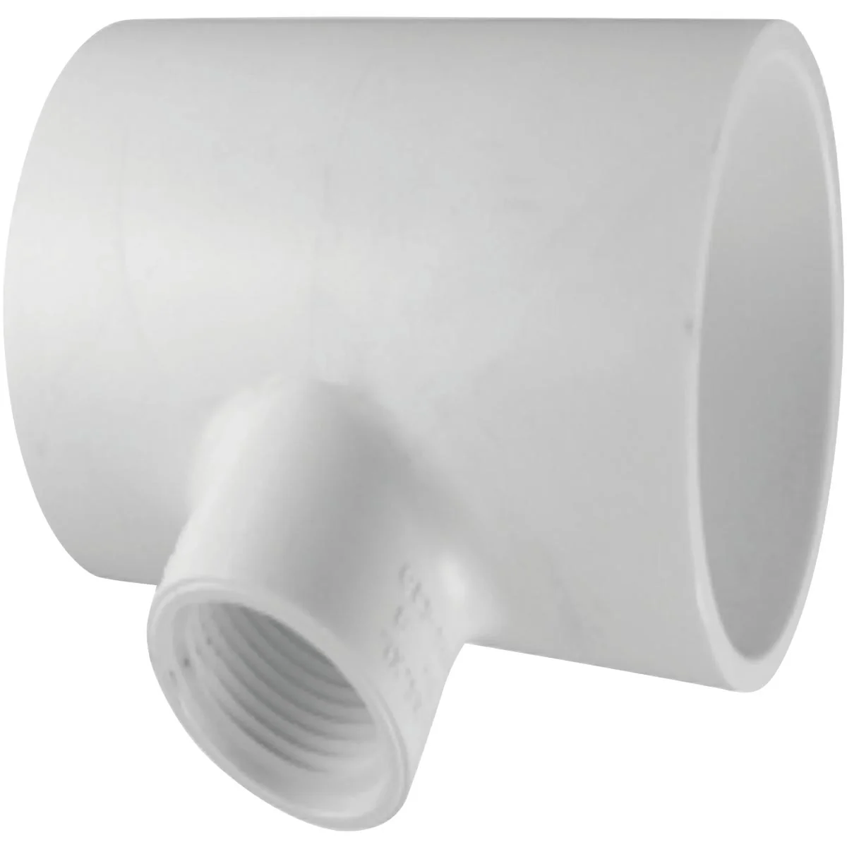 Comfortable Charlotte Pipe 1 In. Solvent Weld x 3 4 In. FIP Schedule 40 PVC Tee Verified