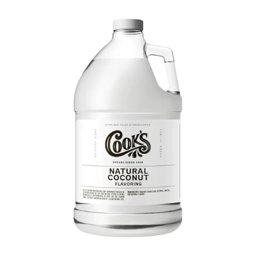 Official Coconut Flavoring for Baking Ice Cream 128 Fl Oz Comfortable