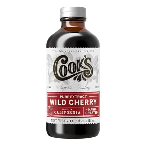 Expertly Made Wild Cherry Extract for Baking 4 Fl Oz High-Performance