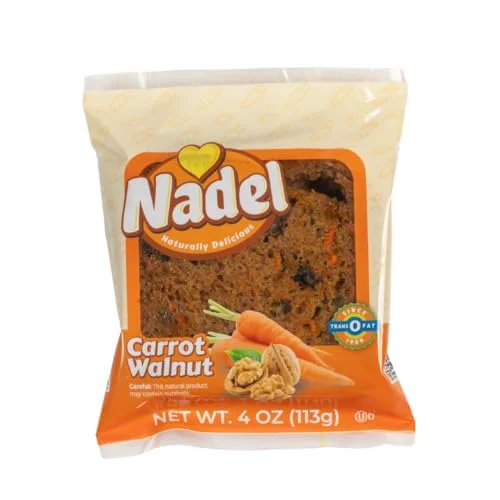 Flexible Nadel NATURALLY DELICIOUS CARROT CAKE Slices 48 Ounce Efficient