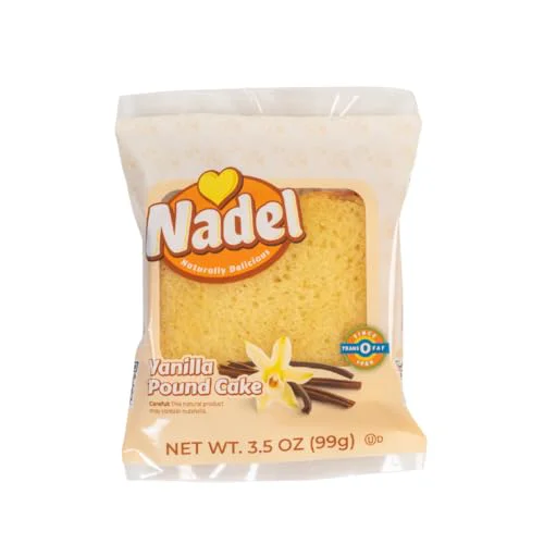 World-Class Nadel NATURALLY DELICIOUS Sweet Breads Cakes POUND CAKE Slices 96 Ounce Premium