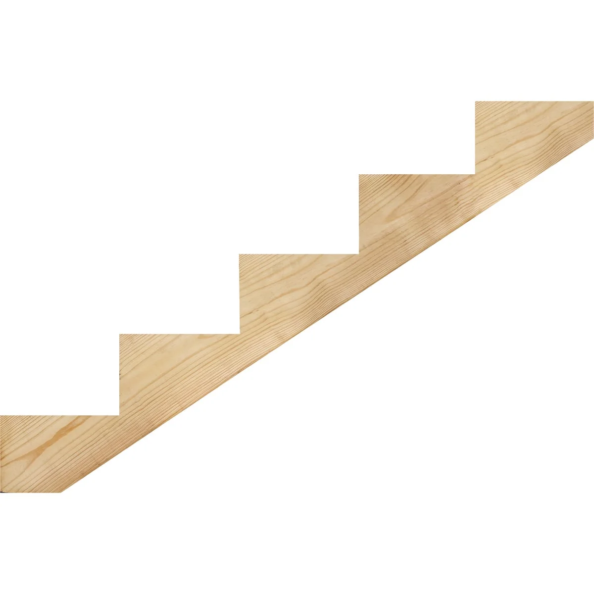 Trusted Kitzmans 2 In. x 10 In. 5-Step Treated Precut Stair Stringer Organic